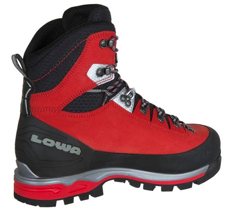 Lowa Mountain Expert Gtx Evo Mountaineering Boots Uk Red Black