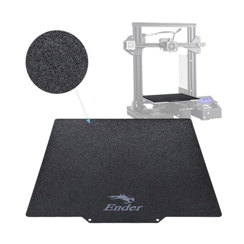 Plateau D Impression PEI Pour Creality Ender 3 Serie 235 X 235mm