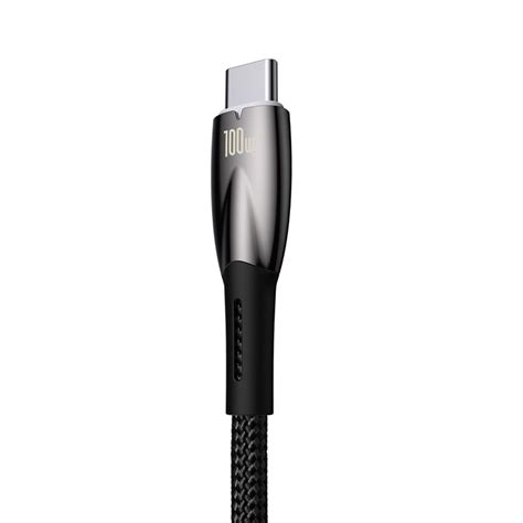 Baseus Cable Pd Charging 100w Glimmer Series Fast Charging Data Cable Usb To Type C 100w 1m