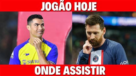 Messi X Cristiano Ronaldo Cr7 Estreia Na ArÁbia Em Amistoso Contra O Psg De Messi Neymar E