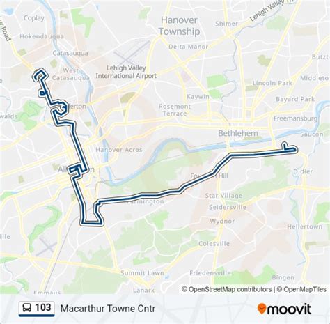 Route Schedules Stops Maps Macarthur Towne Cntr Updated