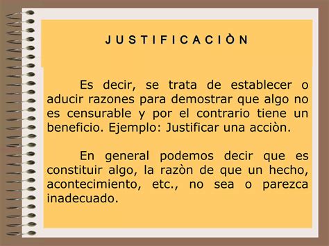 Criterios Para La Justificaci N Y El Objetivo General Ppt