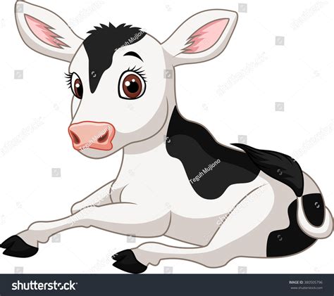 Baby Calf Cartoon