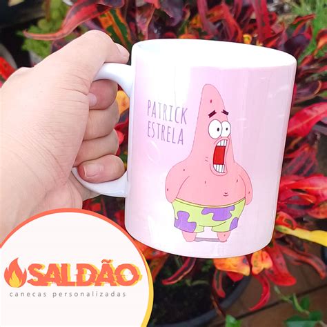 Caneca Porcelana Bob Esponja Canecas Personalizadas