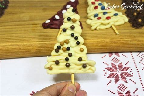 Piruletas De Navidad Piruletas De Chocolate Para Regalar O Hacer Con