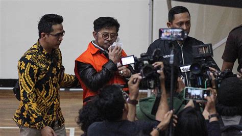 Respons Syahrul Yasin Limpo Soal Firli Bahuri Jadi Tersangka Nasional