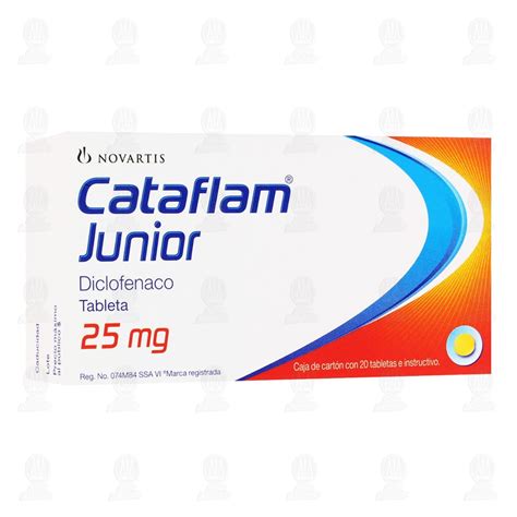 Cataflam Junior 25mg 20 Tabletas