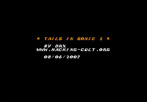 Sonic 1 Tails in Sonic 1 (v1.5) : Free Download, Borrow, and Streaming ...