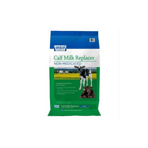 Sav A Caf Non Medicated Value Milk Replacer 20 25 Lb Bag