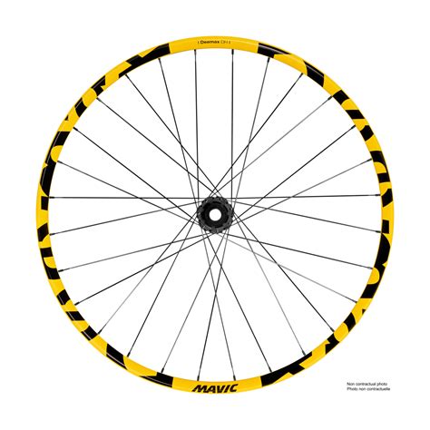 Mavic Deemax Dh Yellow Mtb Aluminium Disc Loch Laufrad