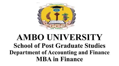 AMBO UNIVERSITY MBA in finance PPT.pdf