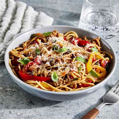 Sausage Spaghetti Recipe Eatingwell