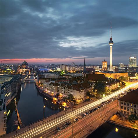 Berlin Cityscape by Rafael Dols