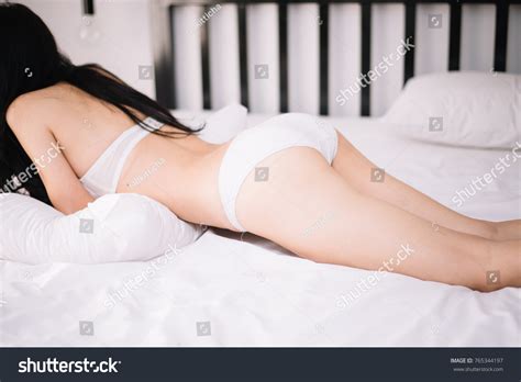 Sexy Female Buttocks White Lingerie On Stock Photo Shutterstock