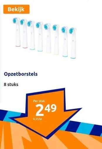 Opzetborstels Aanbieding Bij Action 1folders Nl