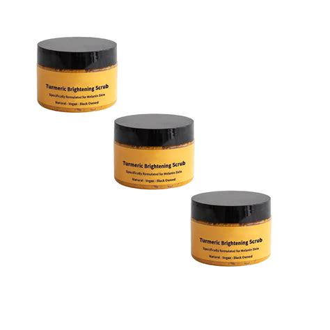 Melanin Turmeric Scrub For Dark Spots Inner Thighs Bikini Area