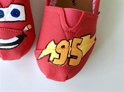 DIY Lightning McQueen Shoes - C.R.A.F.T.