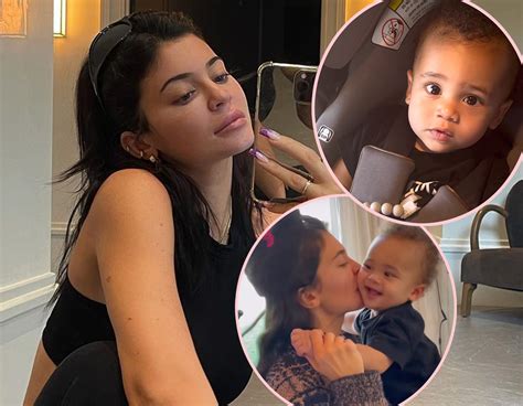 Kylie Jenner Shares Beyond Adorable Video Of Baby Aire Watch Perez