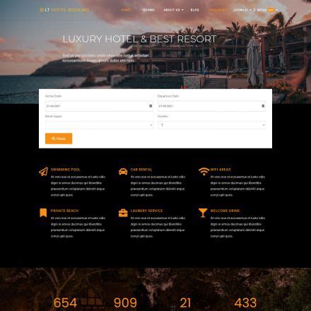 Ltheme Hotel Booking V Template Hotel Booking For Joomla