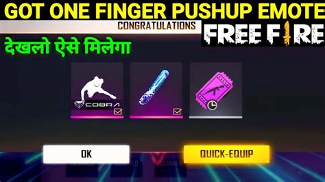 How To Get One Hand Push Up Emote In Free Fire Holi Event Free Firere