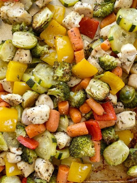 Sheet Pan Baked Chicken and Vegetables | Together as Family
