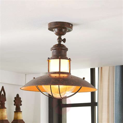 Rustic Ceiling Light Louisanne Lights Co Uk