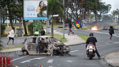 France Declares State Of Emergency Amid Protests In New Caledonia The