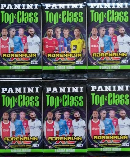 PANINI TOP CLASS 2022 5x SASZETKI 30 Karty 12628800184 Allegro Pl