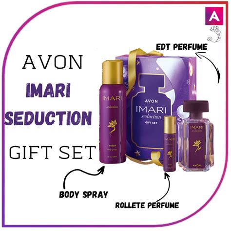 AVON IMARI SEDUCTION SWEET HONESTY CLASSIC GIFT SET For Women EAU