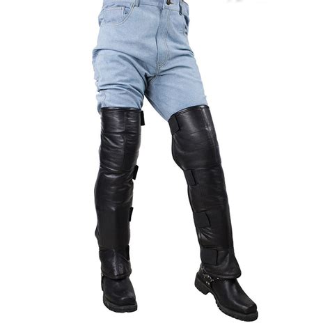 Naked Gray Cowhide Leather Chaps Bnc Bikers Network