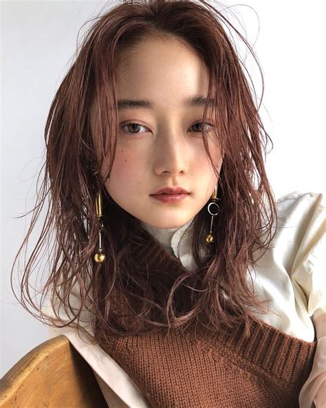 「hair」おしゃれまとめの人気アイデア｜pinterest｜reona Shimadareona 秋 ヘアカラー オレンジ ヘアカラー 髪色 オレンジ