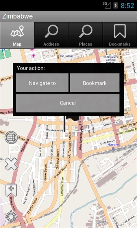 ジンバブエ オフライン地図: Mad Map-Amazonアプリストアのアプリ