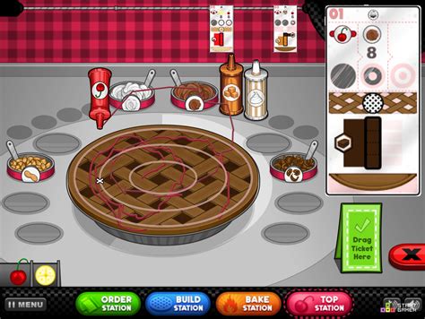 Игра Пекарня Папы Луи (Papa's Bakeria) — играть онлайн бесплатно