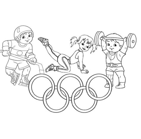 Olympic Games Coloring Book To Print And Online