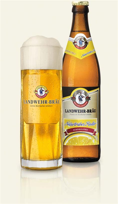 Landwehr Braeu Naturtrueber Radler alkoholfrei LANDWEHR BRÄU