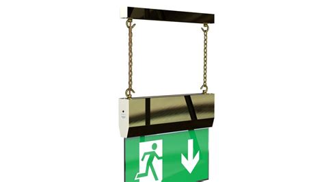 Chain Suspended LED Exit Sign Emergency Lighting