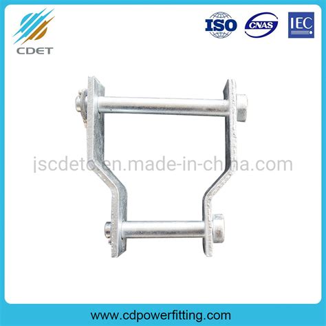 Hot DIP Galvanized Steel Extension Chain Link For Insulator String China Extension Link And