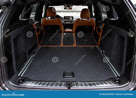 Huge, Clean and Empty Car Trunk in Interior of Compact Suv Stock Photo ...