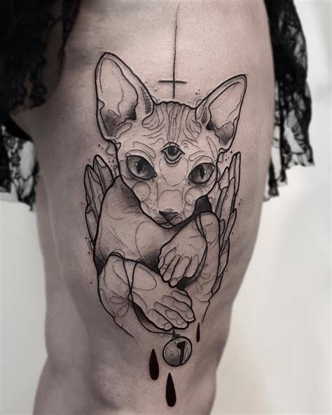 Best Sphynx Cat Tattoo Ideas You Have To See To Believe