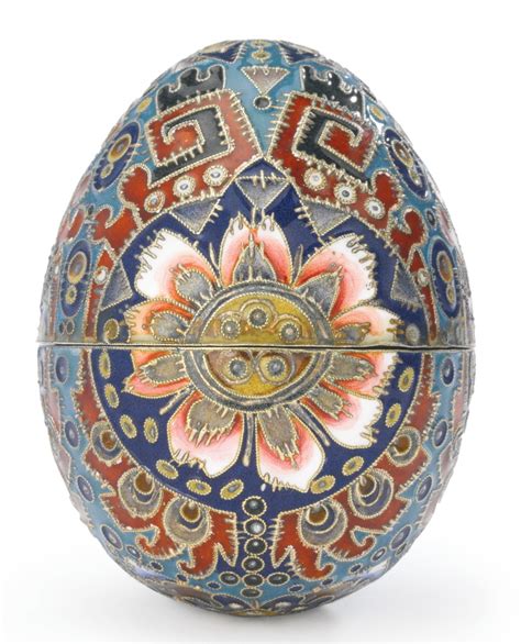 Russian Silver Enamel Easter Eggs Free Online Appraisal