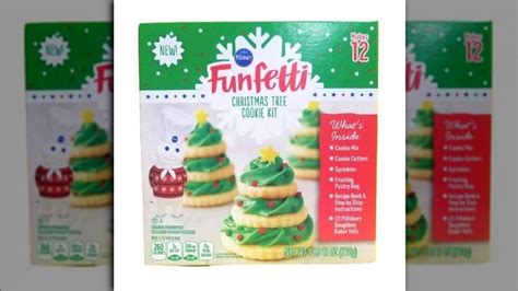 Pillsbury S Festive Cookie Kit Lets You Build Funfetti Christmas Trees