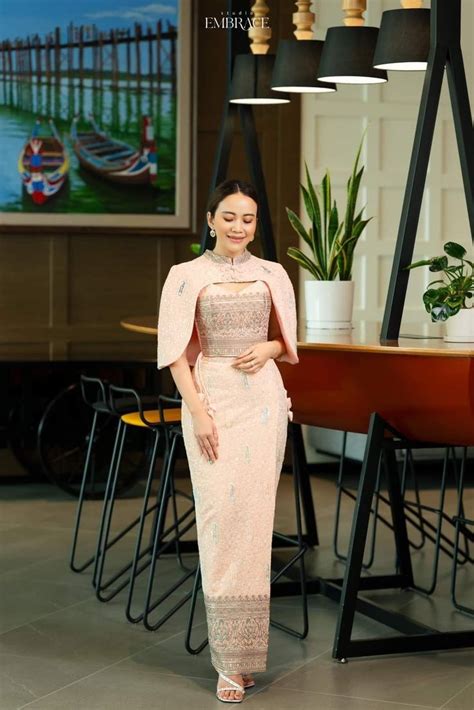 Myanmar Dresses Pinterestzin May Myat