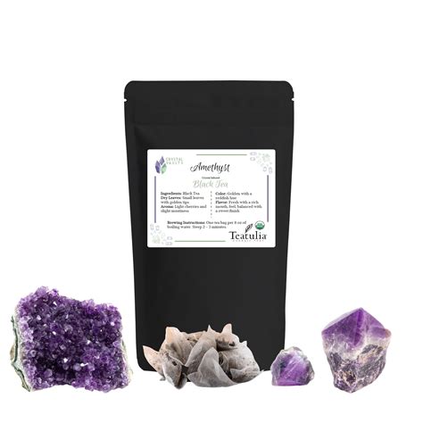 Amethyst Crystal Tea - Crystal Vaults