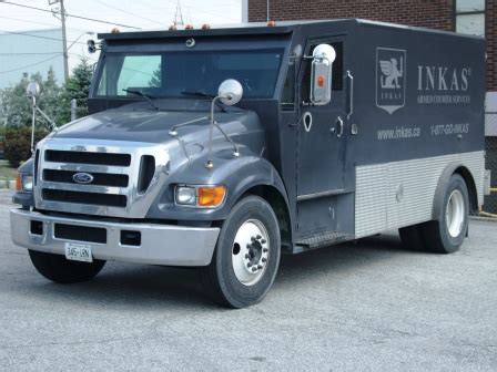 Ford F Cash In Transit Vehicle For Sale Inkas Armored Vehicles