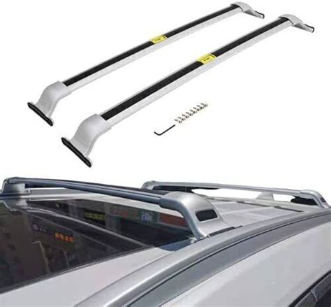 Pcs Fit For Cadillac Xt Aluminum Roof Rail Rack Cross Bar