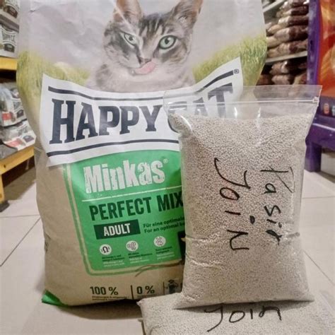 Jual Happy Cat Minkas 10kg Perfect Mix Free Pasir Repack 5kg Gojek