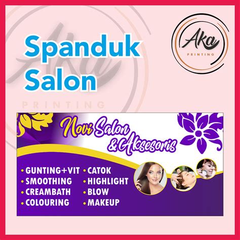 Desain Spanduk Salon Keren Terbaru Gambar Spanduk Images