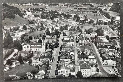 Glarus Flugaufnahme Ca 1950 Kaufen Auf Ricardo