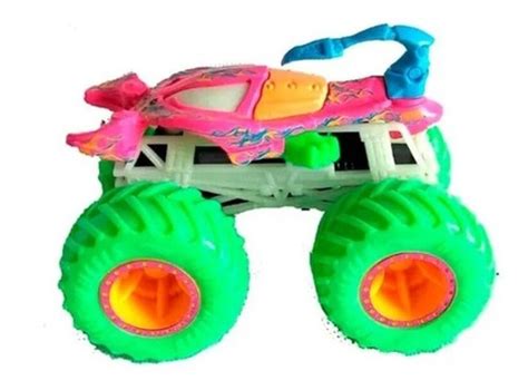 Hot Wheels Monster Trucks Brilha No Escuro Hcb Frete Gr Tis