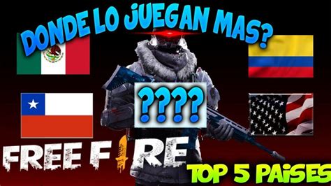 Cuáles son los Países que Juegan Menos y Más Free Fire 2024 MyTruKo